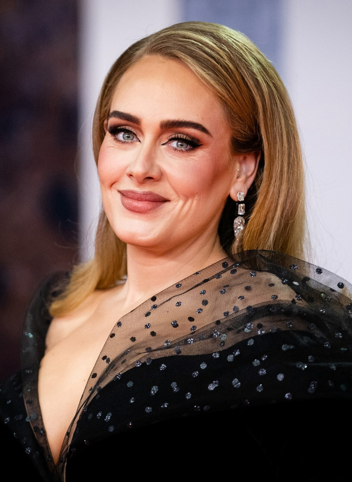Adele Polka Dot Dress | Music Legend Poster | Classic Style Decor - Music Poster