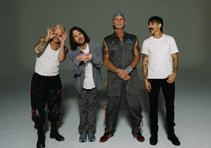 Red Hot Chili Peppers Studio Photo | Anthony Kiedis & Flea | Alternative Rock Poster - Music Poster