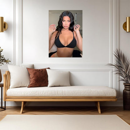 Kylie Jenner Poster | Sexy Model Photo Print - Celebrities Poster