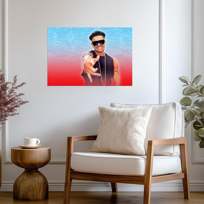 DJ Pauly D | Disc Jockey Art | Music Fan Poster - Celebrities Poster