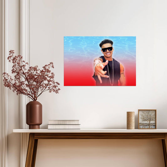 DJ Pauly D | Disc Jockey Art | Music Fan Poster - Celebrities Poster