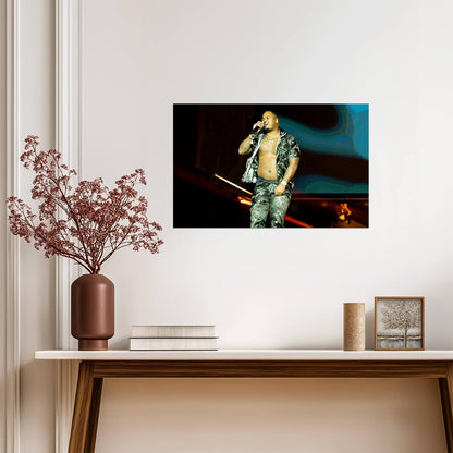 Drakeo The Ruler Live Performance | Concert Photography Poster | Hip Hop Stage Art - Music Poster