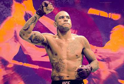 Alex Pereira Poatan | UFC Fighter Poster | Combat Sports Legend Art - Sports Poster
