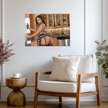 Abella Danger Lingerie | Celebrity Poster | Sexy Kitchen Print - Celebrities Poster