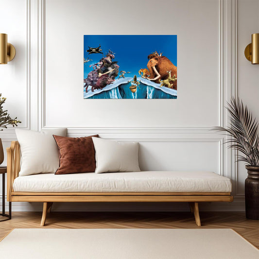 Ice Age | Prehistoric Adventure | Film Poster - Movies & TV Poster