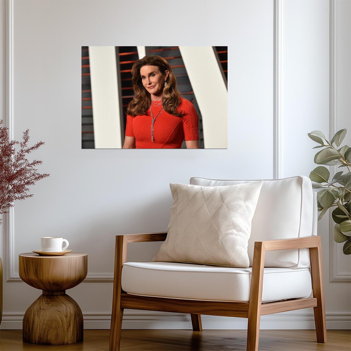 Caitlyn Jenner | TV Personality | Celebrity Portrait Poster - Celebrities Poster