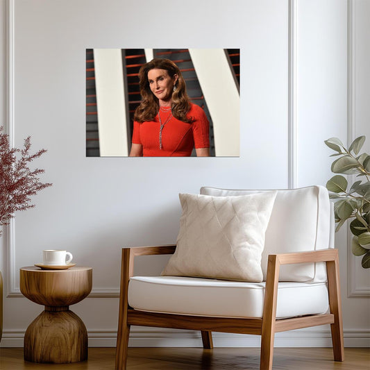 Caitlyn Jenner | TV Personality | Celebrity Portrait Poster - Celebrities Poster