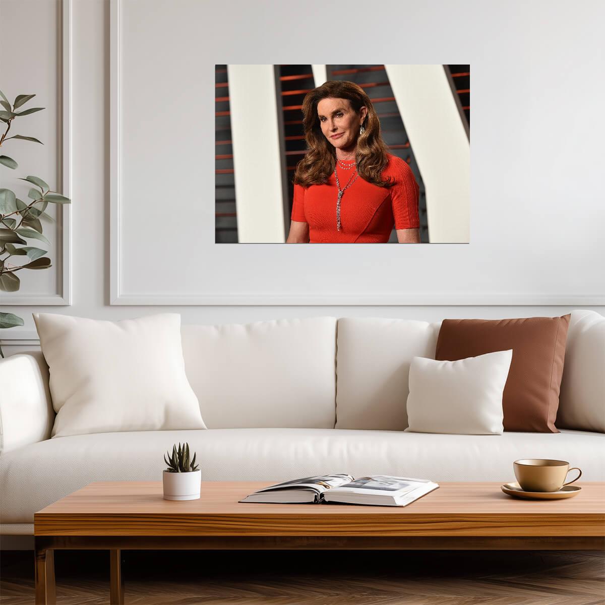 Caitlyn Jenner | TV Personality | Celebrity Portrait Poster - Celebrities Poster