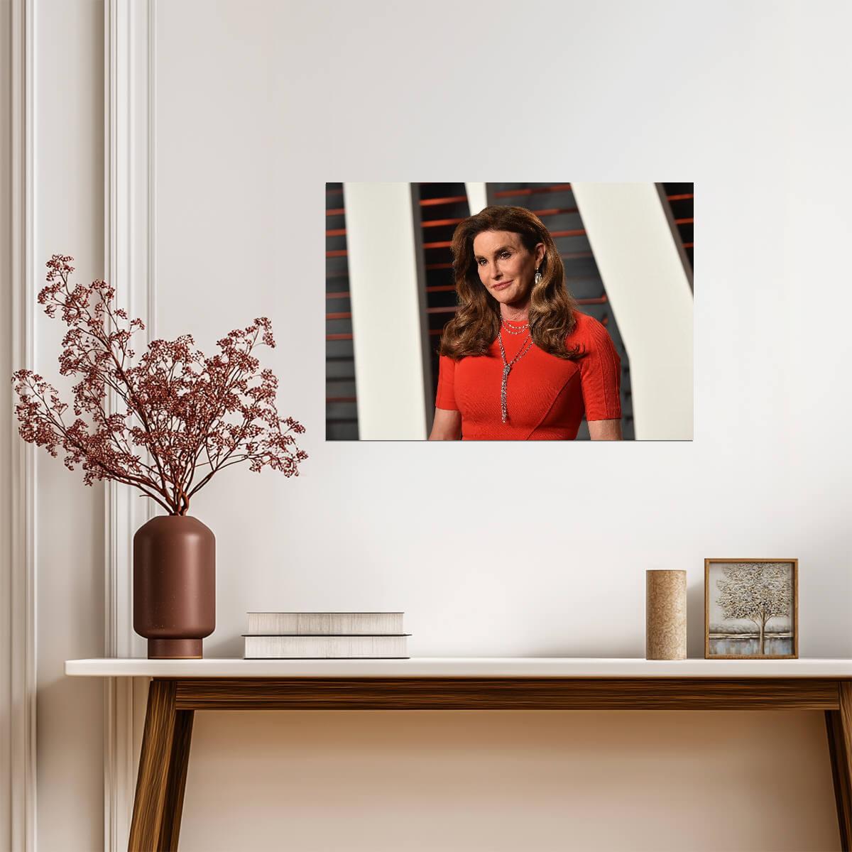 Caitlyn Jenner | TV Personality | Celebrity Portrait Poster - Celebrities Poster