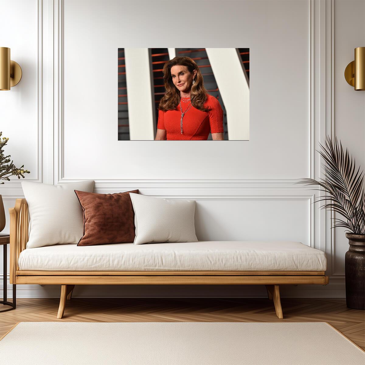 Caitlyn Jenner | TV Personality | Celebrity Portrait Poster - Celebrities Poster