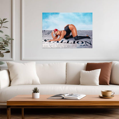 Megan Thee Stallion Photoshoot | Music Poster | Sexy Hip Hop Art - Music Poster