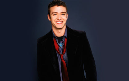 Justin Timberlake Poster | Pop Singer Vintage Print - Music Poster