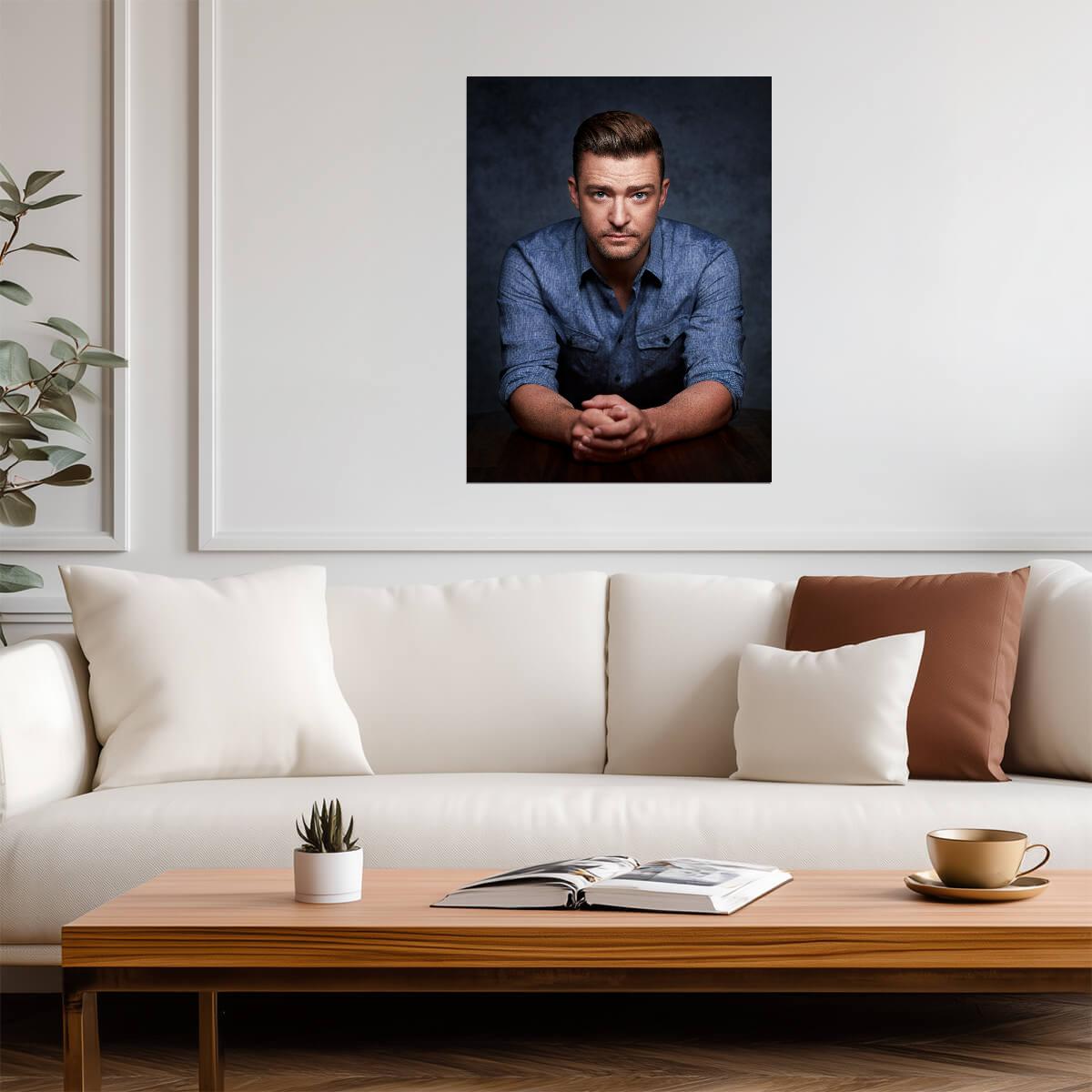 Justin Timberlake Poster | Pop Singer Wall Art - Music Poster