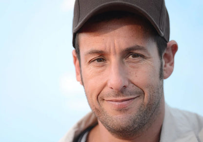 Adam Sandler Wearing Cap | Celebrity Poster | Close Up Photo - Celebrities Poster
