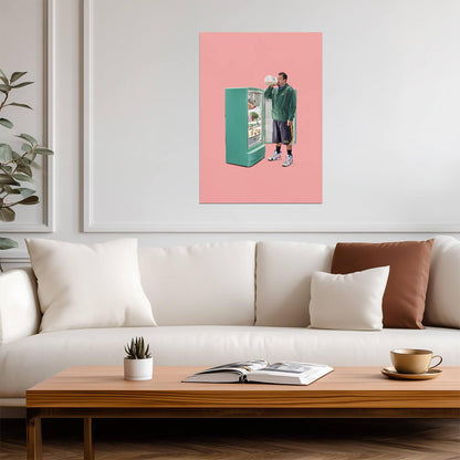Adam Sandler Artistic Effect | Movie Star Poster | Pastel Style Decor - Celebrities Poster