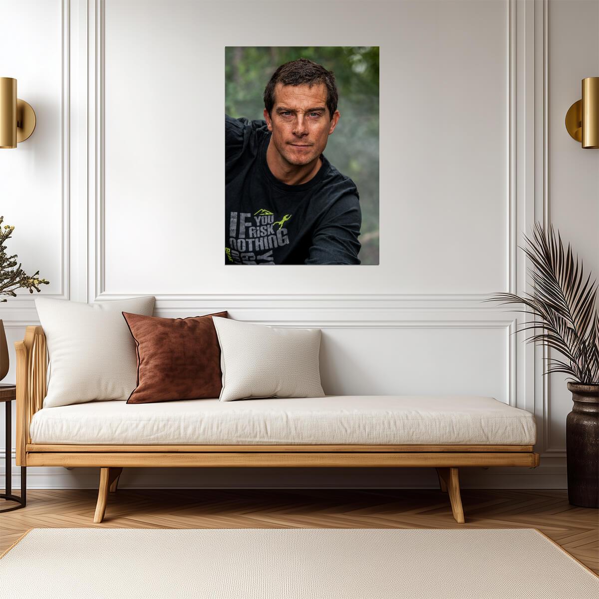 Bear Grylls | Survival Expert Poster | TV Personality Art - Celebrities Poster
