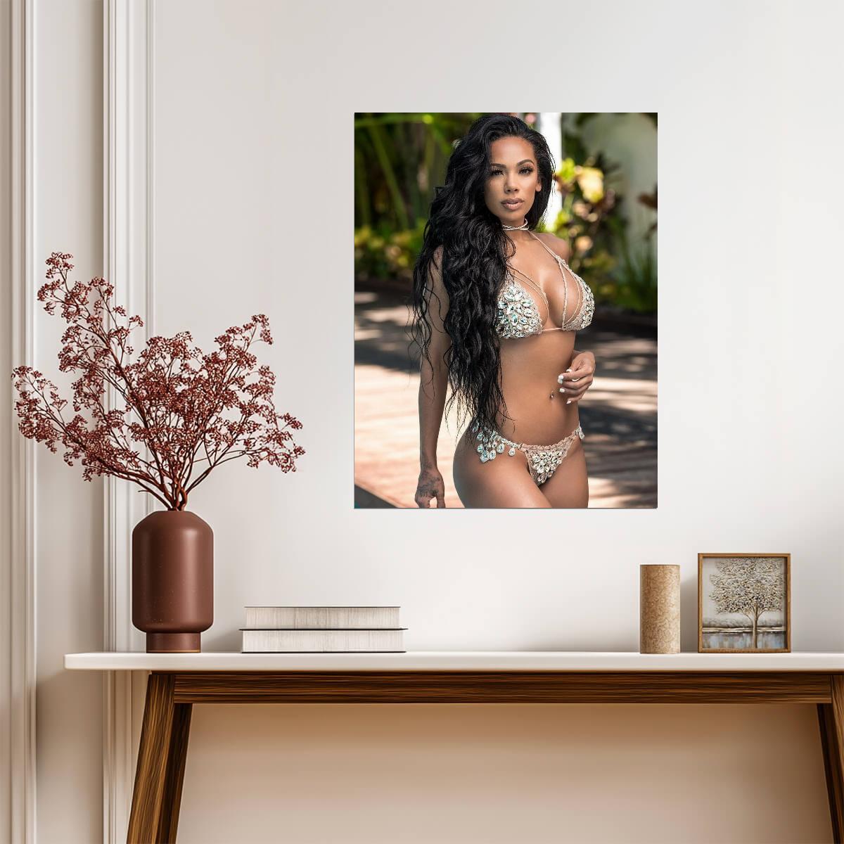 Erica Mena | Reality Star | Sexy Celebrity Poster - Celebrities Poster