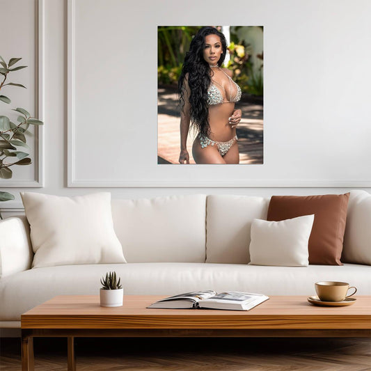 Erica Mena | Reality Star | Sexy Celebrity Poster - Celebrities Poster
