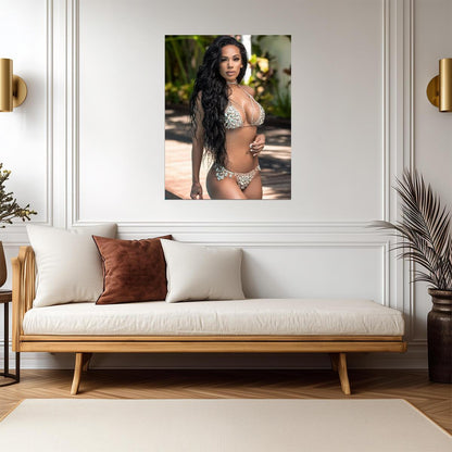 Erica Mena | Reality Star | Sexy Celebrity Poster - Celebrities Poster