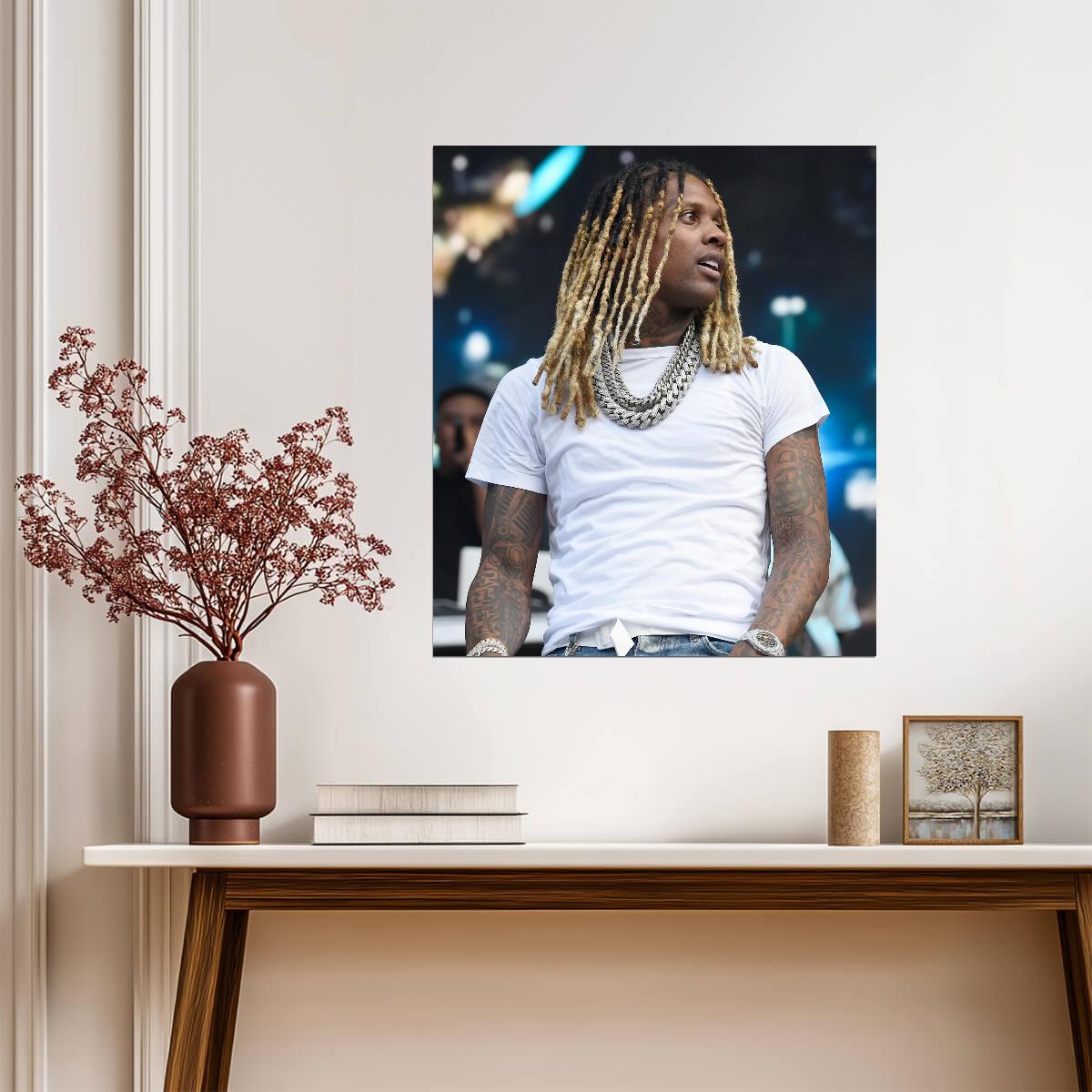Lil Durk Wall Art | Live Concert Poster - Music Poster