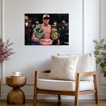 Canelo Alvarez | Boxing Champion | Sports Wall Poster - Sports Poster