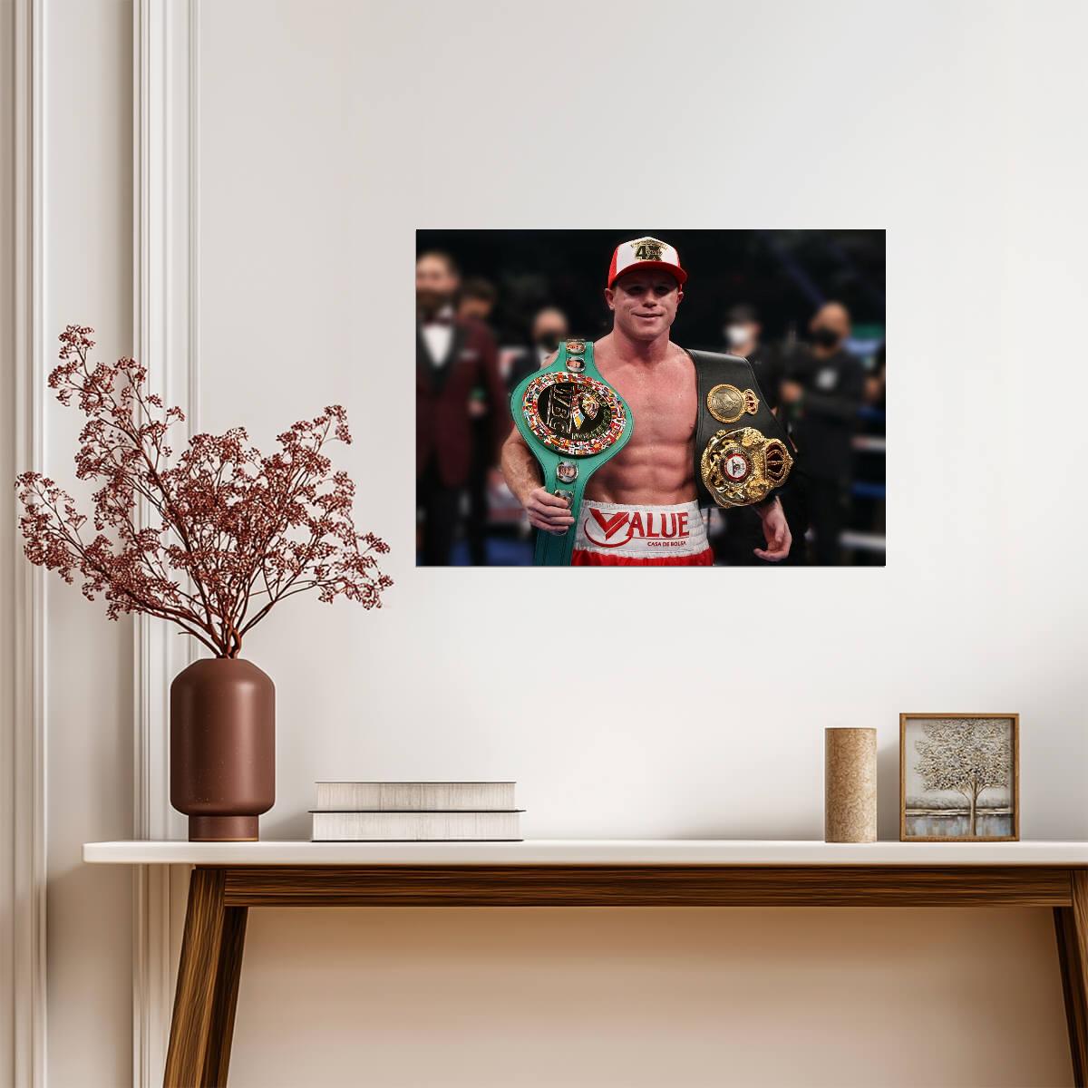 Canelo Alvarez | Boxing Champion | Sports Wall Poster - Sports Poster