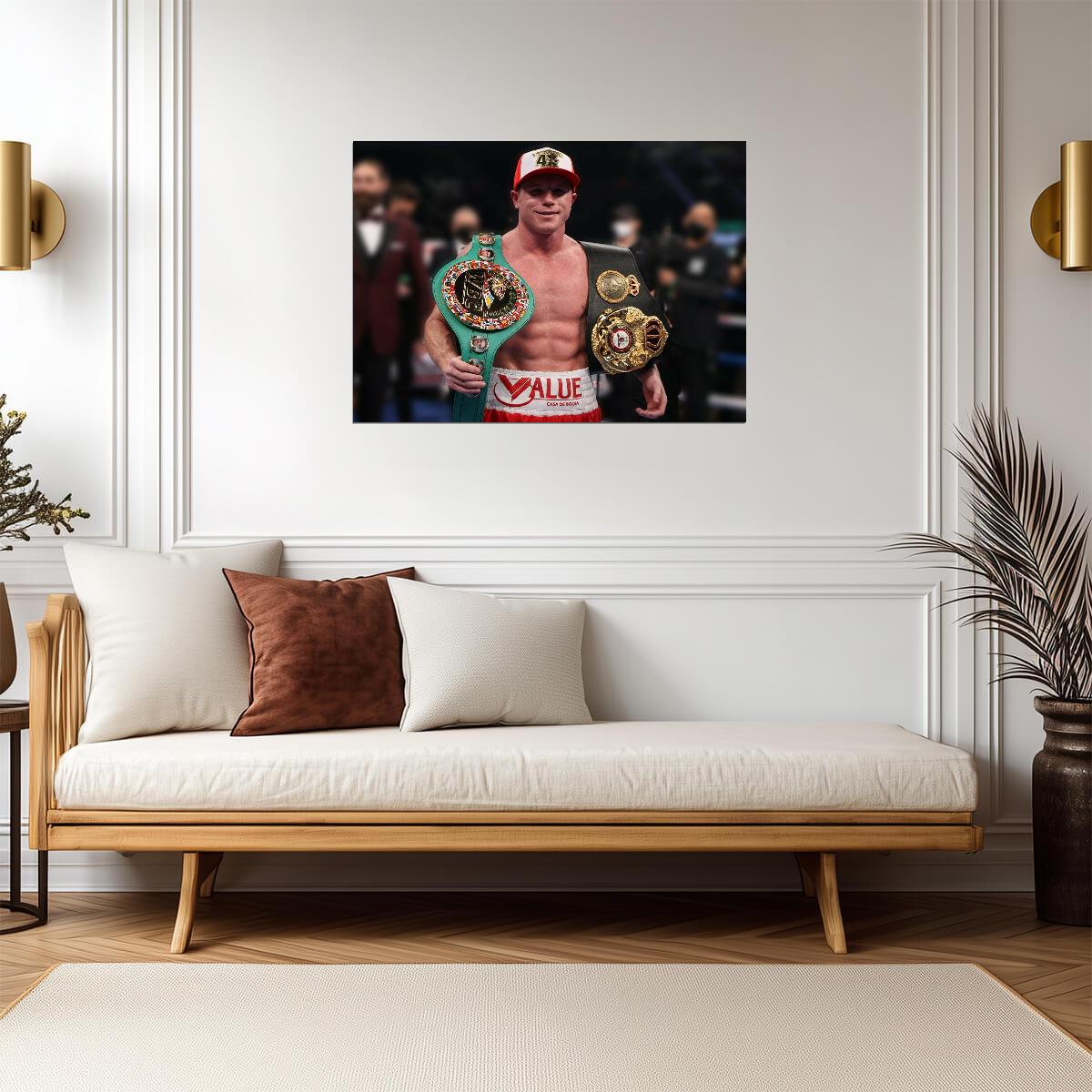 Canelo Alvarez | Boxing Champion | Sports Wall Poster - Sports Poster