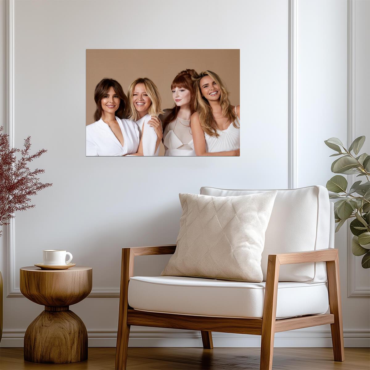 Girls Aloud | Warm Tone Print | Musician Poster - Music Poster
