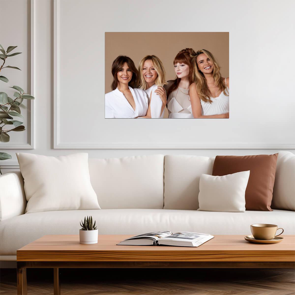 Girls Aloud | Warm Tone Print | Musician Poster - Music Poster