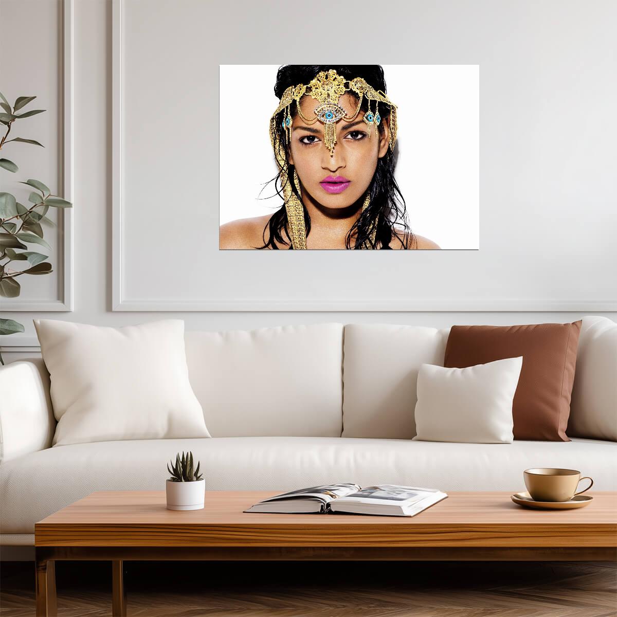 M.I.A. Print | Pop Music Poster - Music Poster