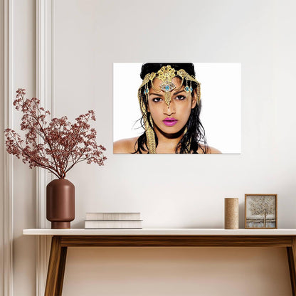 M.I.A. Print | Pop Music Poster - Music Poster