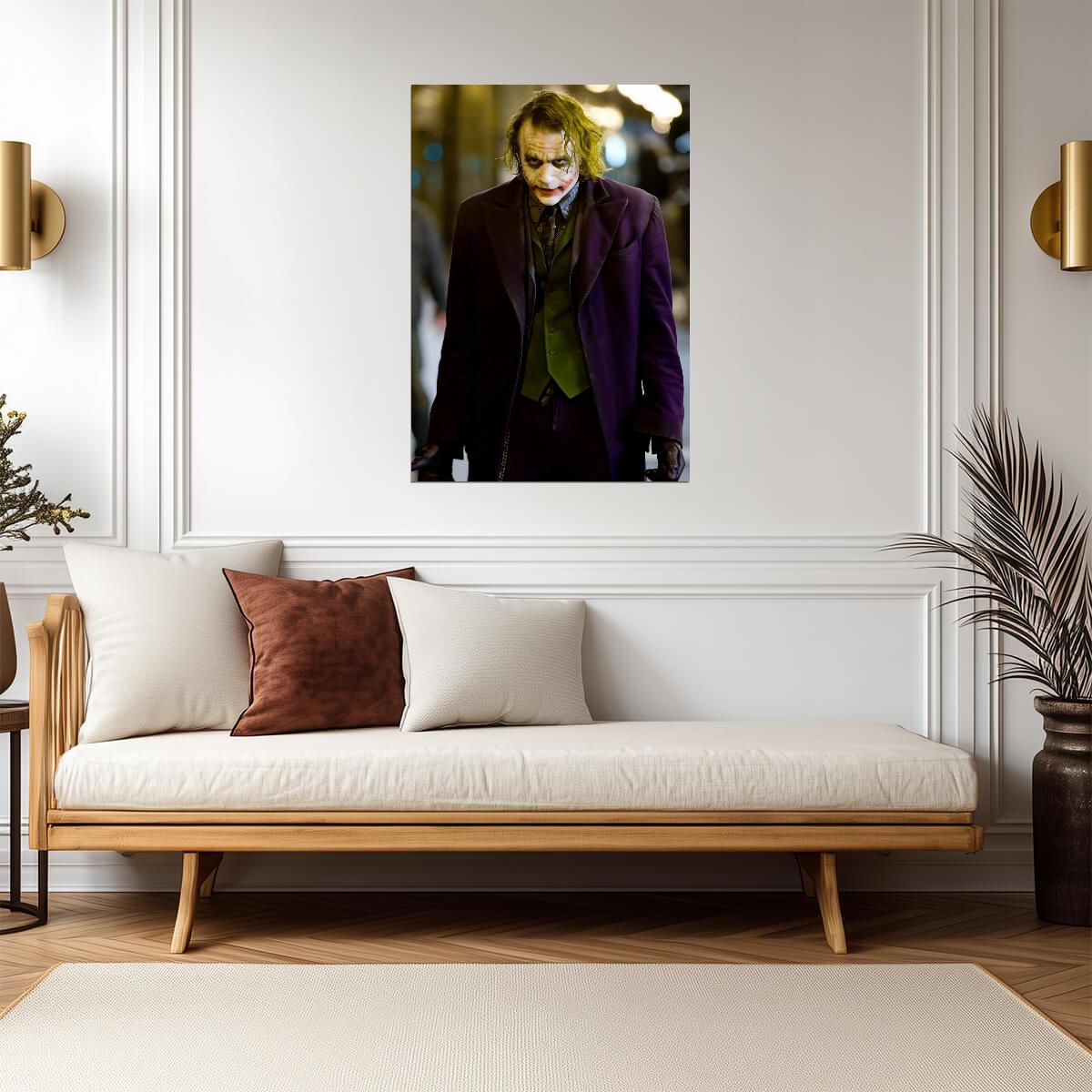 Heath Ledger Joker Poster | Movie Print - Movies & TV Poster