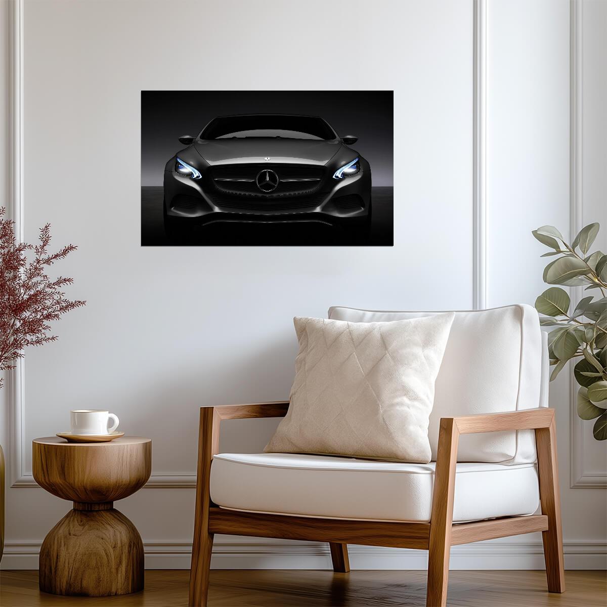 Mercedes-Benz F800 Style | Concept Car Poster | Futuristic Automotive Design Art - Cars Poster