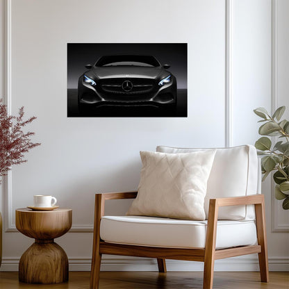 Mercedes-Benz F800 Style | Concept Car Poster | Futuristic Automotive Design Art - Cars Poster