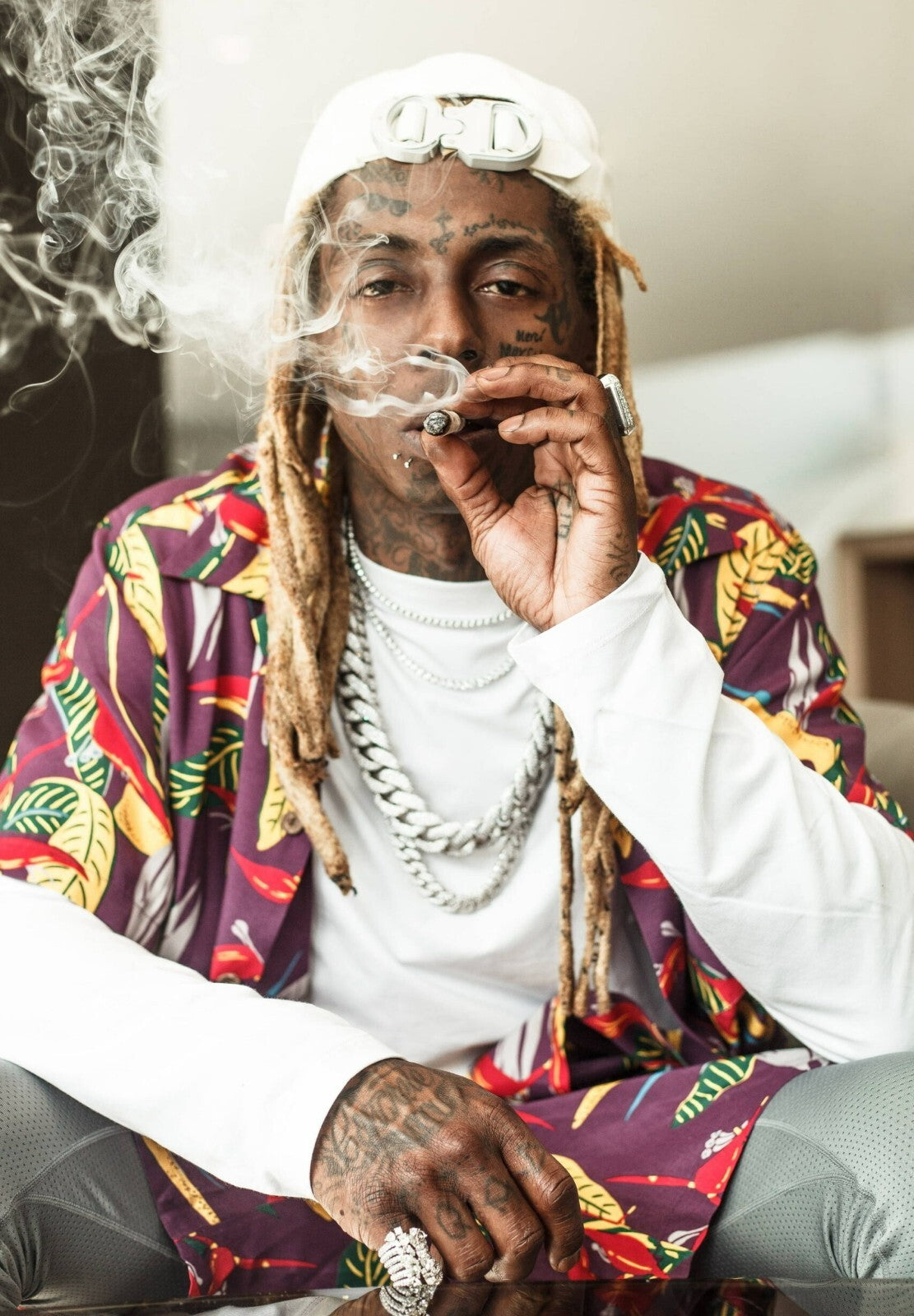 Lil Wayne Poster | Rap Music Print - Music Poster