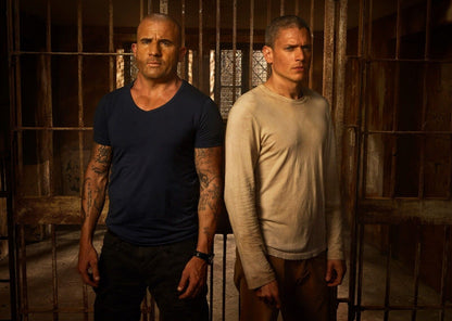 Prison Break Brothers | Michael Scofield & Lincoln Burrows | Crime Drama Poster - Movies & TV Poster