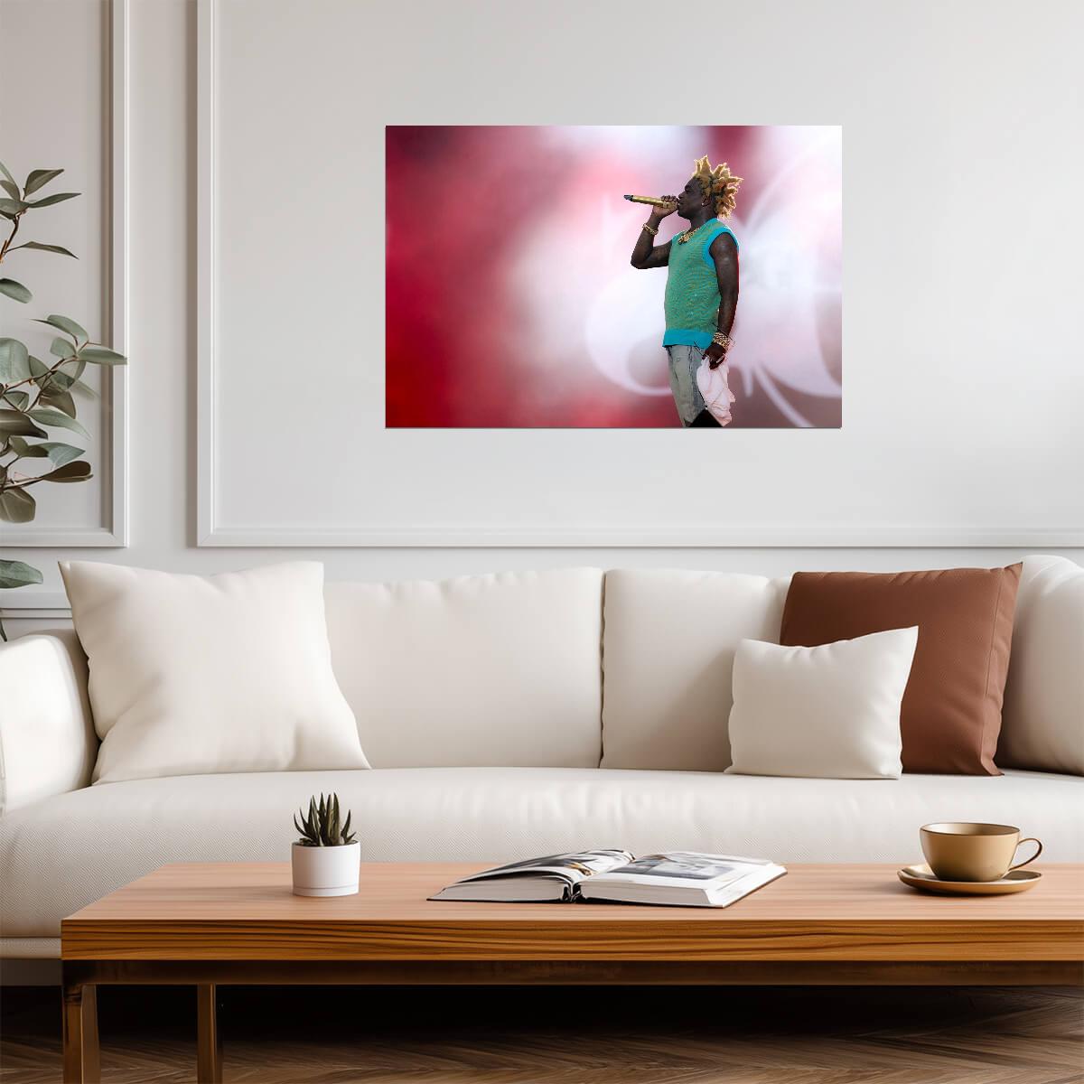Kodak Black Poster | Live Concert Rap Print - Music Poster