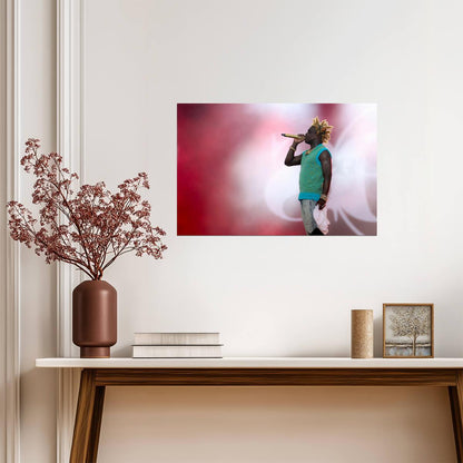 Kodak Black Poster | Live Concert Rap Print - Music Poster