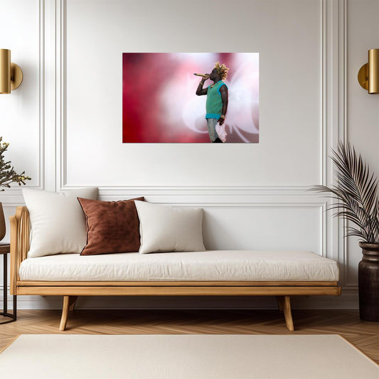 Kodak Black Poster | Live Concert Rap Print - Music Poster