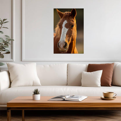 Horse | Wild Stallion | Equine Poster - Photography Poster