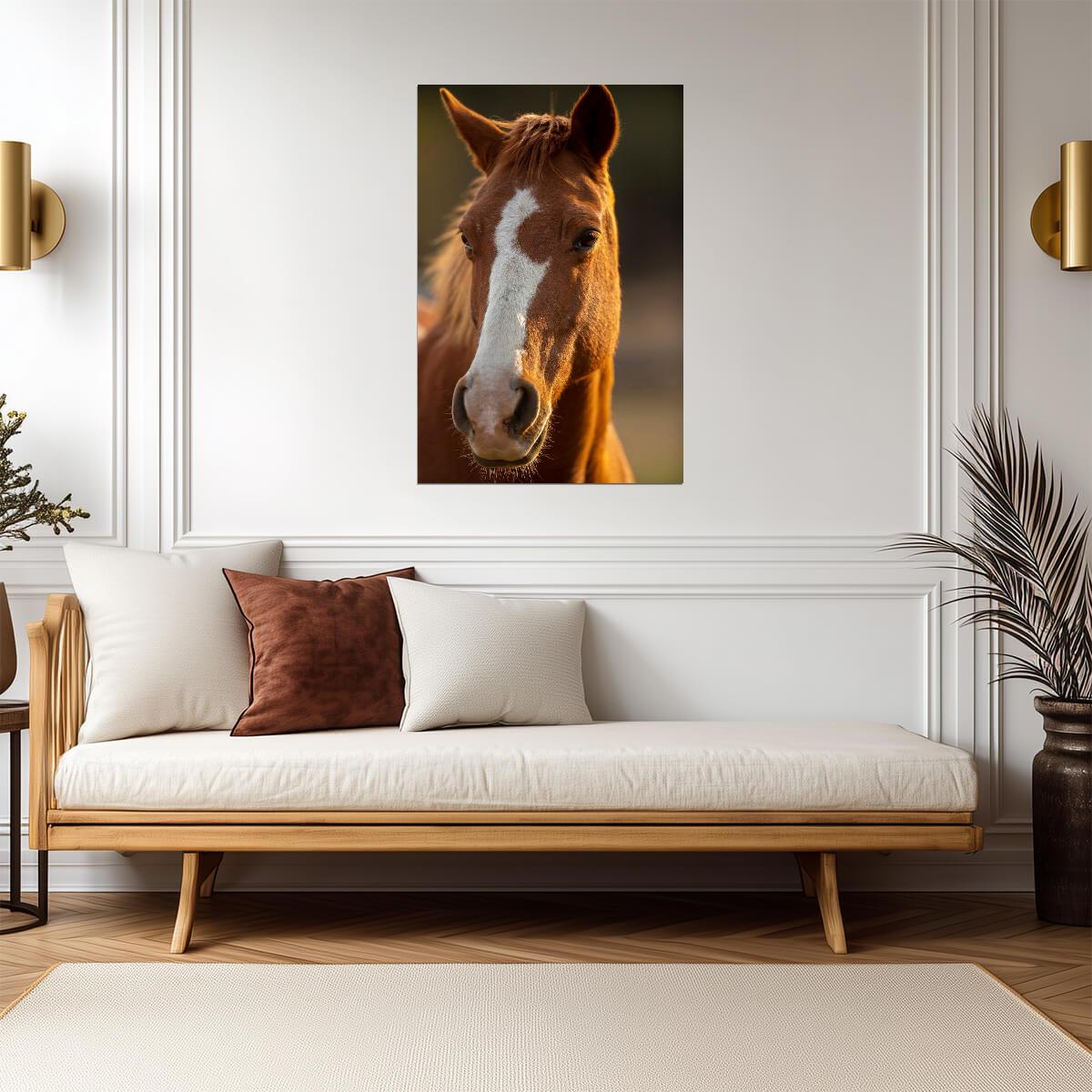 Horse | Wild Stallion | Equine Poster - Photography Poster