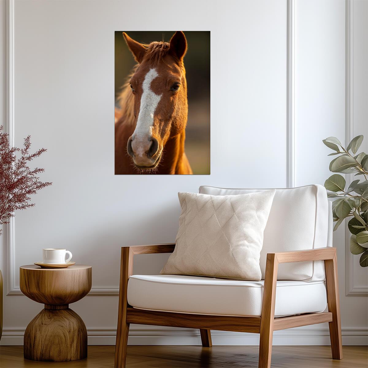 Horse | Wild Stallion | Equine Poster - Photography Poster