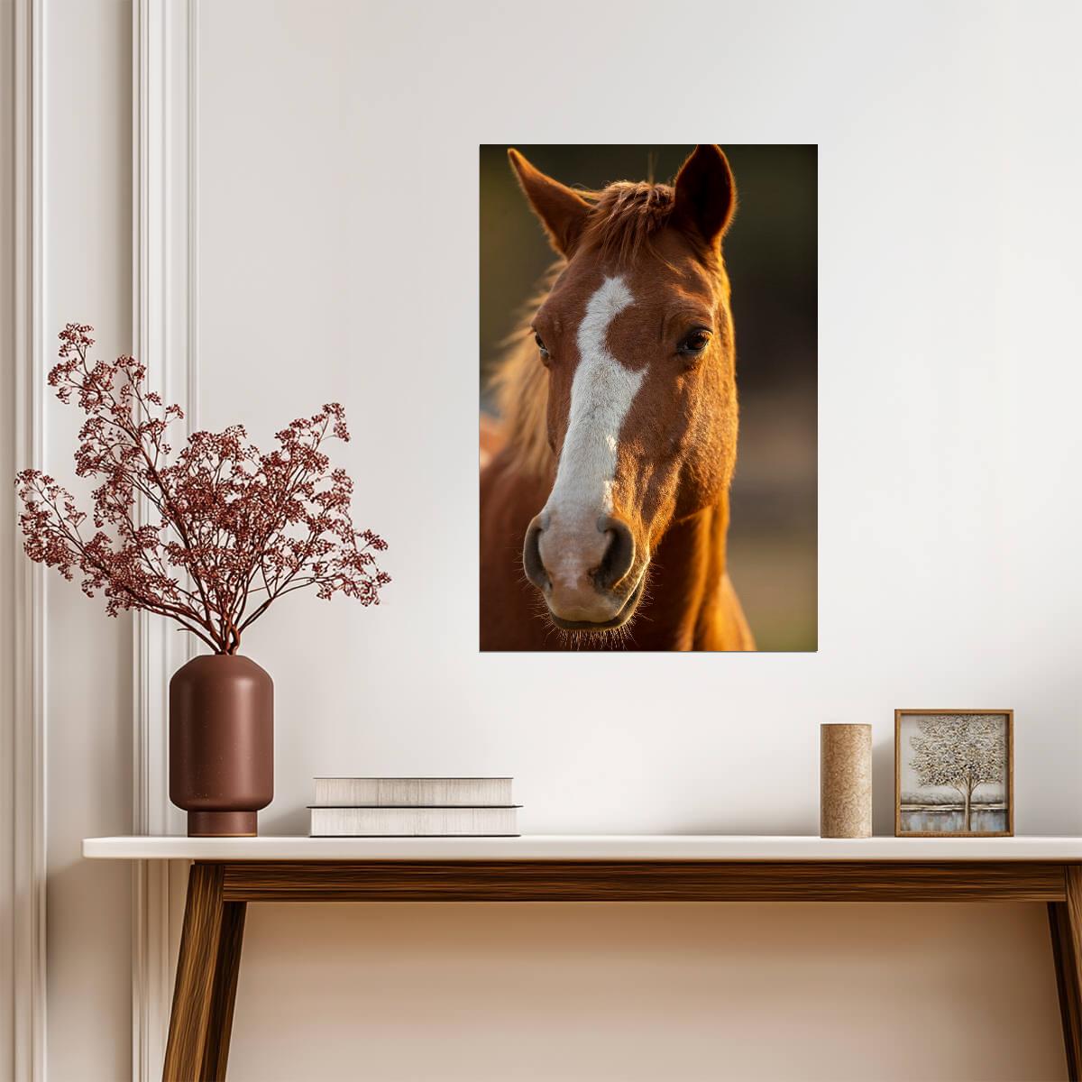 Horse | Wild Stallion | Equine Poster - Photography Poster