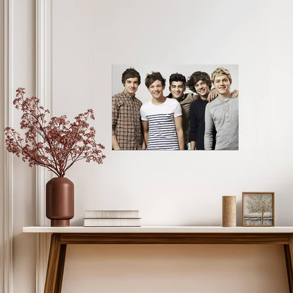 One Direction Early Years | Group Portrait Photo | Pop Boy Band Poster - Music Poster