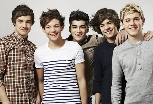 One Direction Early Years | Group Portrait Photo | Pop Boy Band Poster - Music Poster