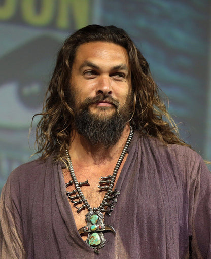 Jason Momoa Portrait Photo | Handsome Actor Poster | Aquaman Star Wall Art - Celebrities Poster