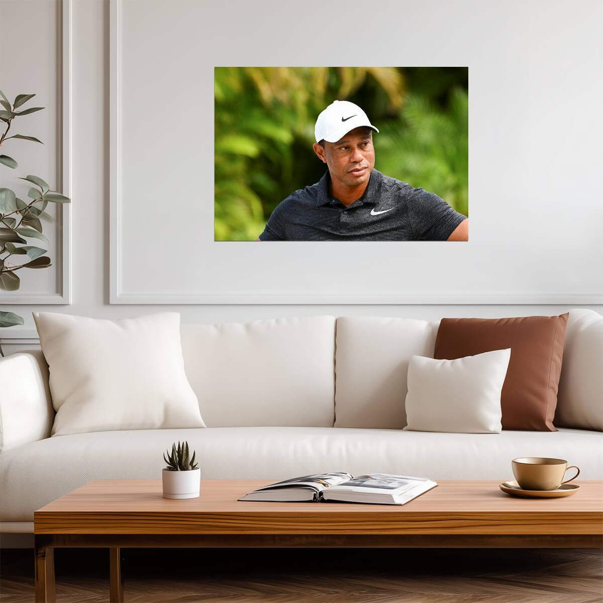 Tiger Woods Portrait | Golf Legend Poster | Sports Wall Art - Sports Poster