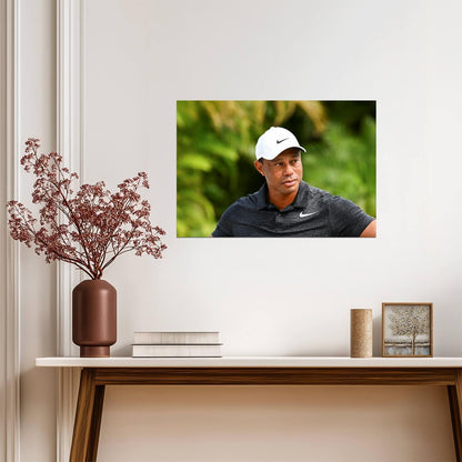 Tiger Woods Portrait | Golf Legend Poster | Sports Wall Art - Sports Poster