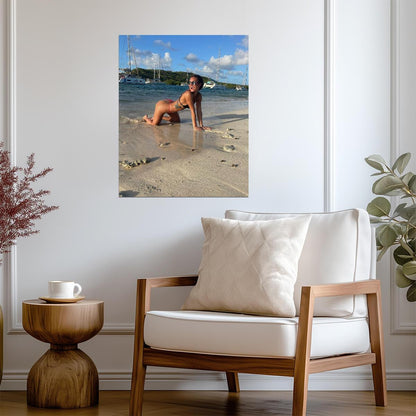 Julia Rose Wall Art | Sexy Model Print - Celebrities Poster