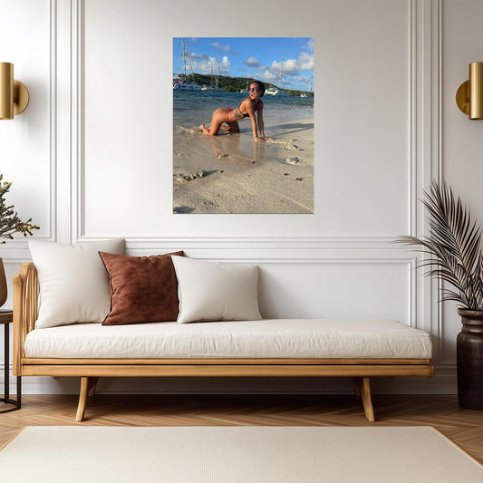 Julia Rose Wall Art | Sexy Model Print - Celebrities Poster